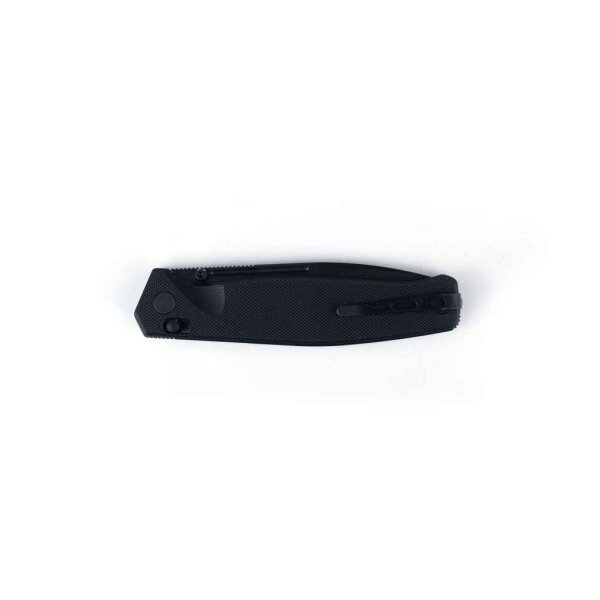 Real Steel HUGINN FULL BLACK Folder VG-10 Stahl G10 Griff Slide Lock