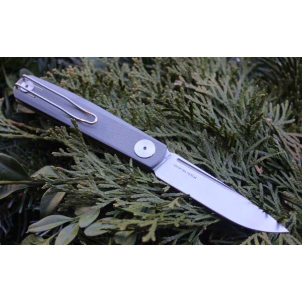 Real Steel RSK G SLIP COMPACT Messer Slipjoint VG10 Stahl G10 Griff GREY