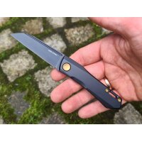 Real Steel RSK SOLIS Titanium Golden Hardware/Black...