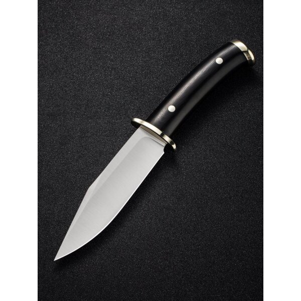CIVIVI Teton-Tickler C20072-1 Messer Fixed Blade D2 Stahl G10 Griff Lederscheide