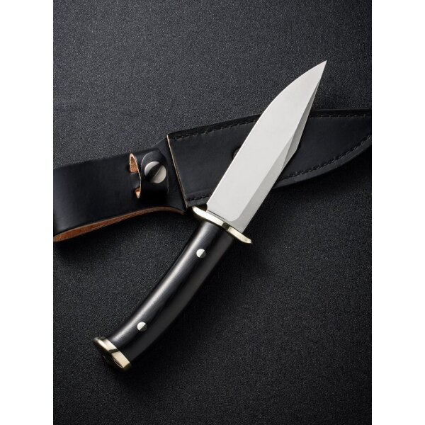 CIVIVI Teton-Tickler C20072-1 Messer Fixed Blade D2 Stahl G10 Griff Lederscheide