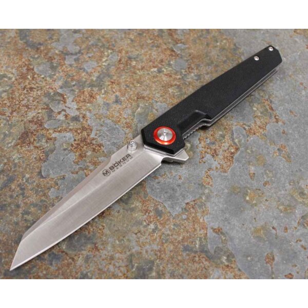 Böker Magnum Messer BRACHYPTERA Folder 440A Stahl G10 Griff 01SC076