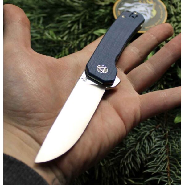 QSP Knife OSPREY QS139-B Messer Folder 14C28N Stahl Micartagriff BLUE