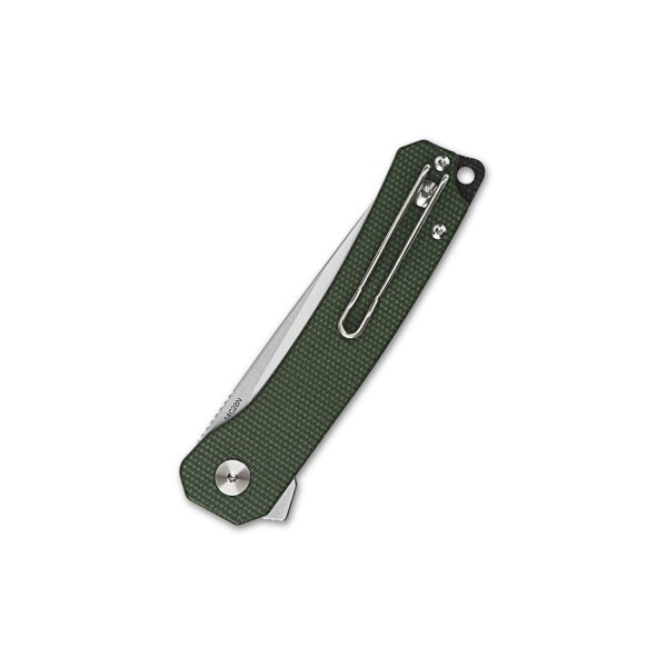 QSP Knife OSPREY QS139-C Messer Folder 14C28N Stahl Micartagriff GREEN