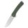 QSP Knife OSPREY QS139-C Messer Folder 14C28N Stahl Micartagriff GREEN