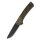 QSP Knife OSPREY QS139-D2 Messer Folder 14C28N Stahl Messinggriff