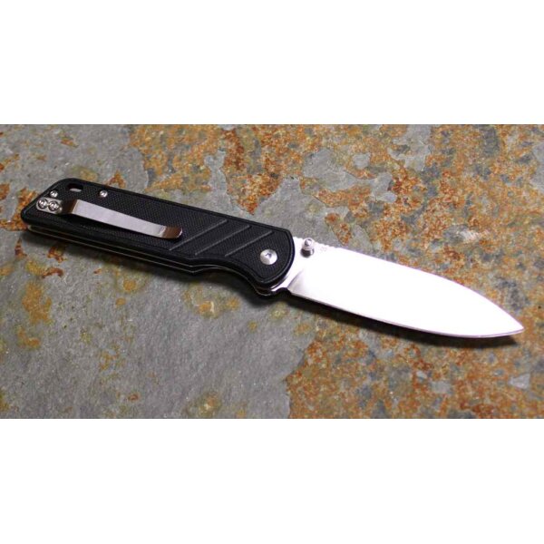 QSP Knife PARROT QS102-A D2 Stahl Black G10
