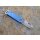 Bear & Son Small Slipjoint Blue Messer Mini Folder High Carbon Stahl Aluminiumgriff
