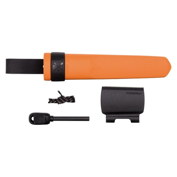 Morakniv KANSBOL Burnt Orange Survival Kit Feuerstarter