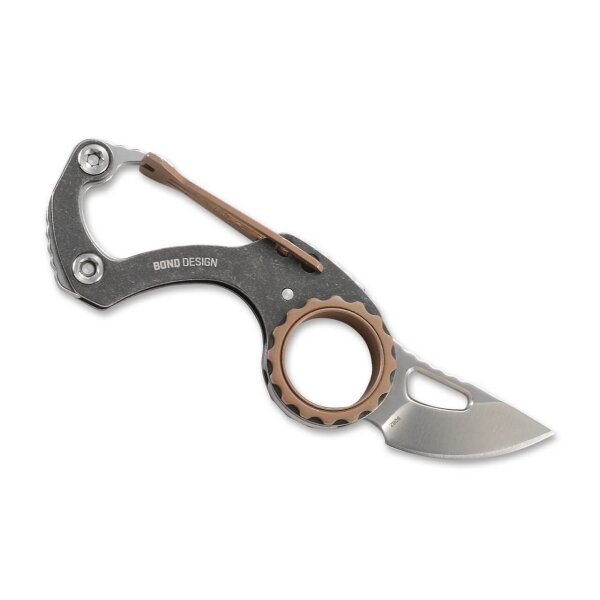 CRKT COMPANO Slipjoint Karabiner Taschenmesser Messer 01CR9082