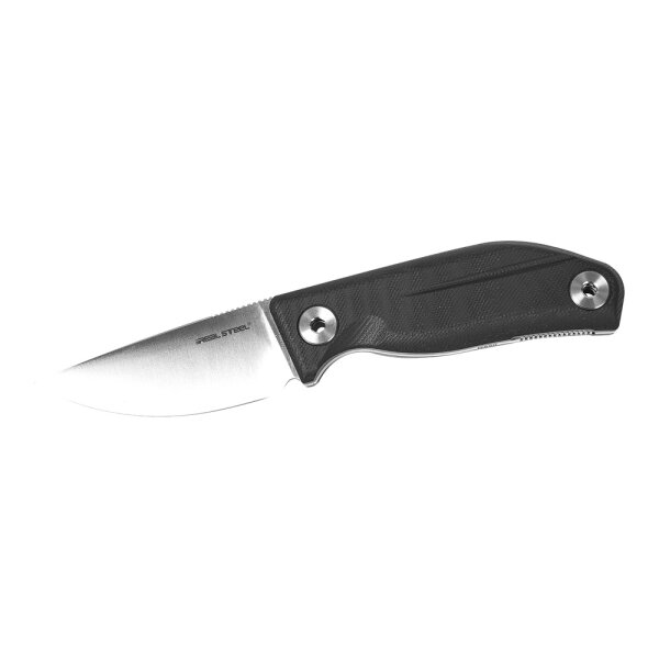 Real Steel CVX-80 Black Messer Fahrtenmesser N690 Stahl G10 Kydexscheide