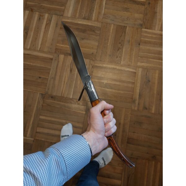 Albainox ARABE GIGANTE Messer XXL Taschenmesser 3Cr13MoV Stahl Staminaholz