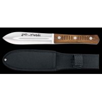 Albainox MASAI Messer doppelseitig geschliffen 3Cr13MoV...