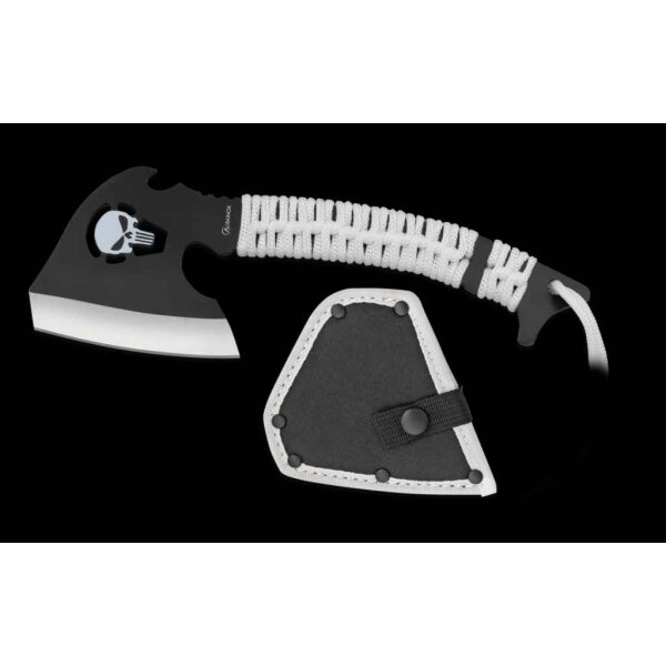 Albainox CASTIGADOR Campingaxt Axt Beil Mini Axe 3Cr13MoV Stahl Paracord