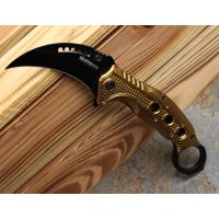 Böker Magnum BLACK SCORPION Messer Flipper 440A...