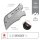 Outdoor Edge Messer SlideWinder Black Messer Paketöffner Mini Cutter FRN Griff