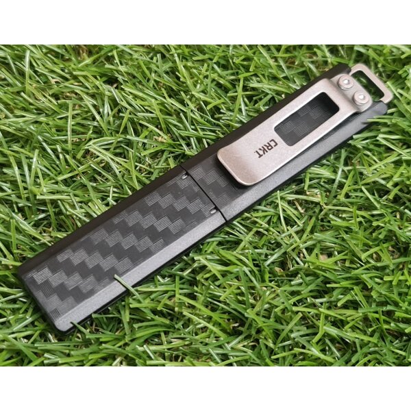 CRKT SCRIBE Mini Fixed mit Verschlusskappe und Clip Messer 02CR2425