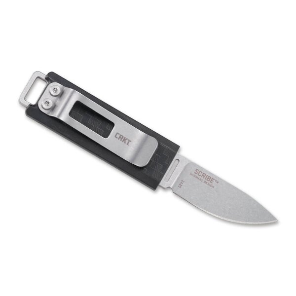 CRKT SCRIBE Mini Fixed mit Verschlusskappe und Clip Messer 02CR2425
