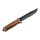 Böker Magnum Messer Ranger Field Bowie Jagdmesser mit Ledergriff und Lederscheide Messer fixed 02SC001