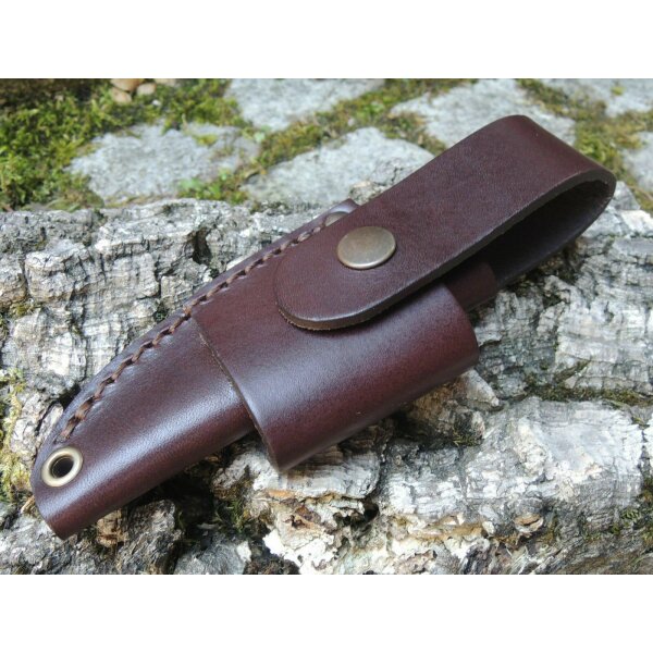Brisa Necker 70 Sc EDC Messer 12C27 Stahl Olivenholz mit MultiCarry Scheide