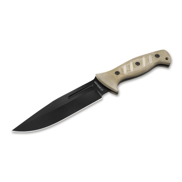 Böker Magnum Desert Warrior 2.0 Outdoormesser 440A Stahl Micarta Griff 02SC012