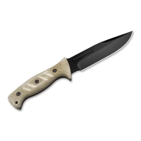 Böker Magnum Desert Warrior 2.0 Outdoormesser 440A Stahl Micarta Griff 02SC012