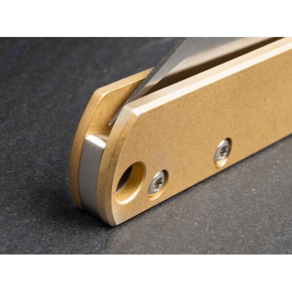 Böker Plus ZENSHIN 42 BRASS Slipjoint Messing 01BO369
