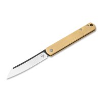 B&ouml;ker Plus ZENSHIN 42 BRASS Slipjoint Messing 01BO369