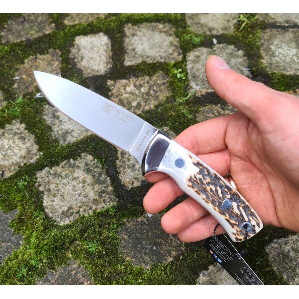 Joker Corzo 4116 Horn Mehrfarbig inkl. Lederscheide