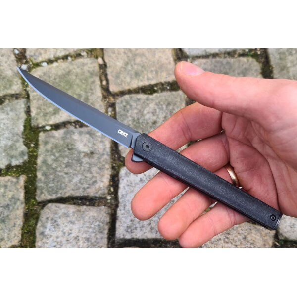 CRKT CEO BLACK Flipper AUS-8 Stahl 01CR7097K