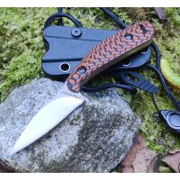 FoxEdge by FoxKnives Messer Neck Knife Black/Brown...