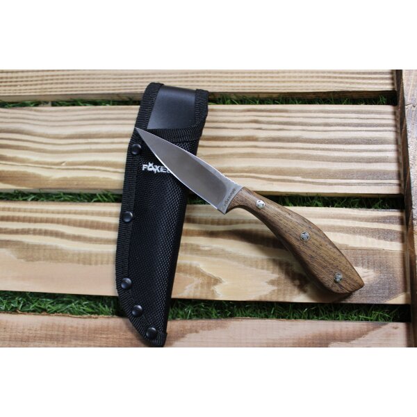 FoxEdge by FoxKnives Messer FIXED CHICKEN WING EDC Outdoormesser mit Nylonscheide