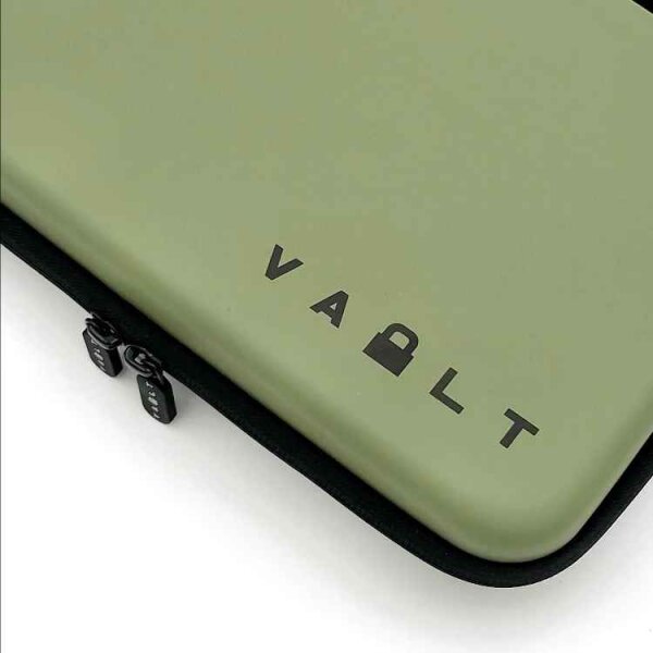 Vault Standard Smooth Green Messertasche Koffer für Ausrüstung und Messer