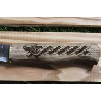 Condor Norse Dragon Knife 1095 Hickoryholz Braun inkl....