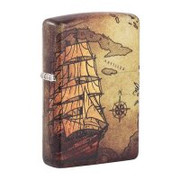 Zippo Pirate Ship Piratenschiff Benzinfeuerzeug 60005661