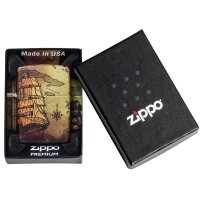 Zippo Pirate Ship Piratenschiff Benzinfeuerzeug 60005661