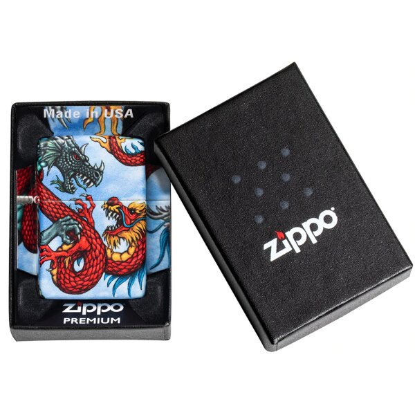 Zippo Fighting Dragon Benzinfeuerzeug 60005658