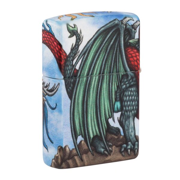 Zippo Fighting Dragon Benzinfeuerzeug 60005658