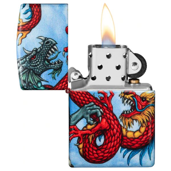 Zippo Fighting Dragon Benzinfeuerzeug 60005658