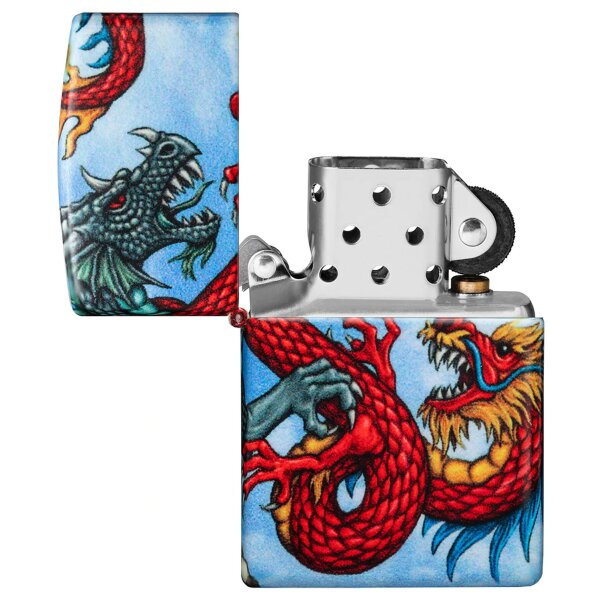 Zippo Fighting Dragon Benzinfeuerzeug 60005658