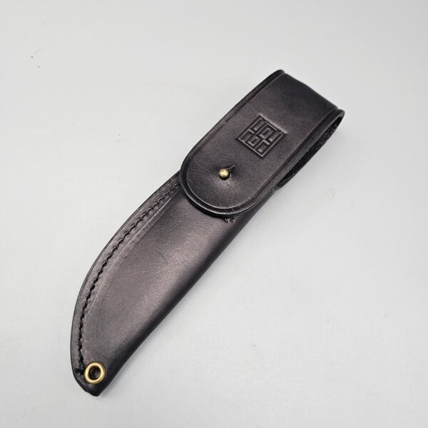Real Steel CVX-80 Messer Fahrtenmesser N690 Stahl Micarta Lederscheide