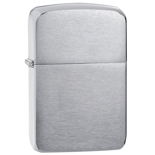 Zippo 1941 Replica Brush Chrome chrom gebürstet Benzinfeuerzeug