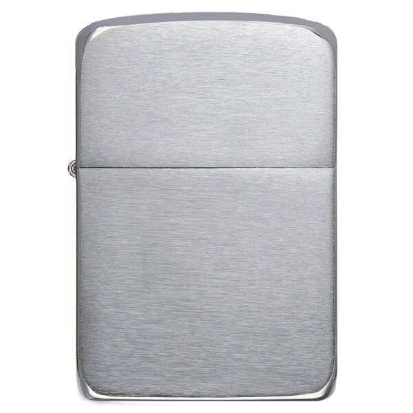 Zippo 1941 Replica Brush Chrome chrom gebürstet Benzinfeuerzeug