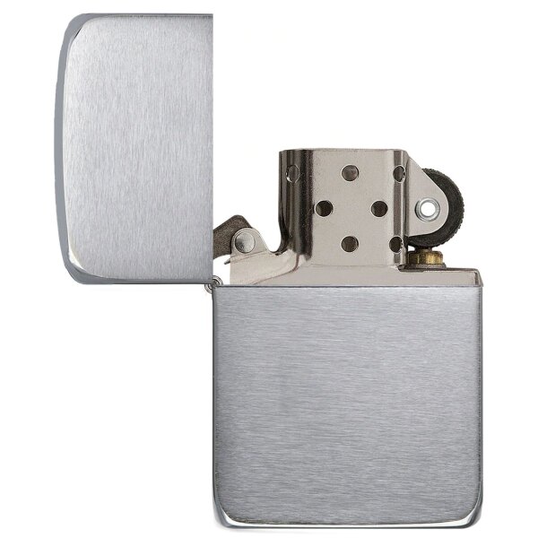 Zippo 1941 Replica Brush Chrome chrom gebürstet Benzinfeuerzeug
