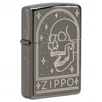 ZIPPO black ice Skelton Design Benzinfeuerzeug 60005986