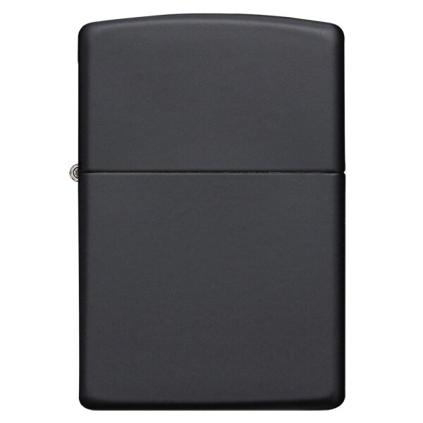 ZIPPO schwarz matt Benzinfeuerzeug 60001195