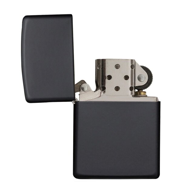 ZIPPO schwarz matt Benzinfeuerzeug 60001195