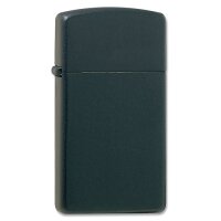 ZIPPO Slim Schwarz matt Benzinfeuerzeug 60000227