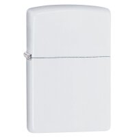 ZIPPO weiß matt / white matte Benzinfeuerzeug 60001194