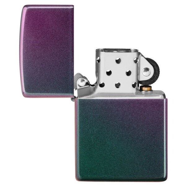 ZIPPO iridescent lila-grün Benzinfeuerzeug 60005216